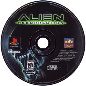 Alien: Resurrection - Disc Image