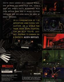 Alien Odyssey - Box - Back Image
