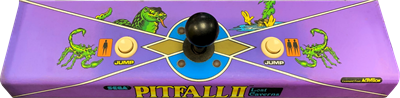 Pitfall II: The Lost Caverns - Arcade - Control Panel Image