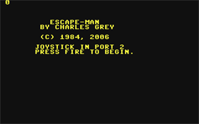 Escape-Man - Screenshot - Game Title Image