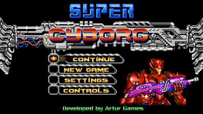 Super Cyborg - Screenshot - Game Title Image