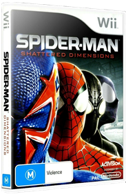 Spider-Man: Shattered Dimensions - Box - 3D Image