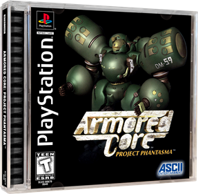 Armored Core: Project Phantasma - Box - 3D Image