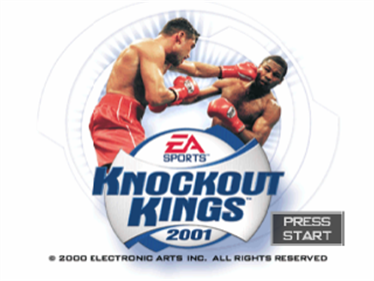 Knockout Kings 2001 - Screenshot - Game Title Image