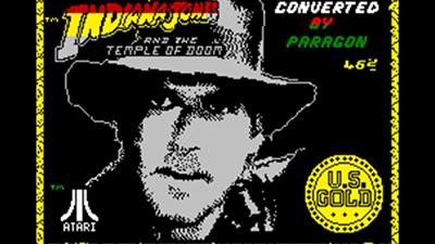 Indiana Jones and the Temple of Doom - Screenshot - Game Title Image