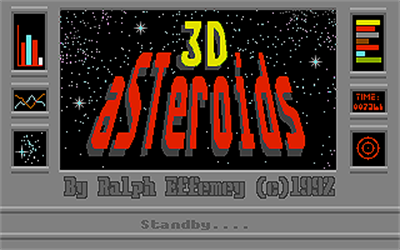 3-D Asteroids - Screenshot - Game Title Image