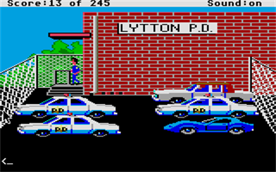 Police Quest: In Pursuit of the Death Angel - Screenshot - Gameplay Image