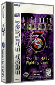Ultimate Mortal Kombat 3 - Box - 3D Image