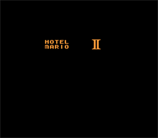 Hotel Mario II - Screenshot - Game Title Image