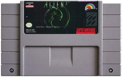 Alien 3 - Fanart - Cart - Front Image