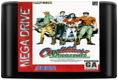 Cadillacs and Dinosaurs Demake  - Cart - Front Image