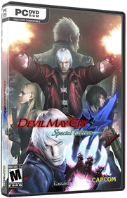 Devil May Cry 4: Special Edition - Box - 3D Image