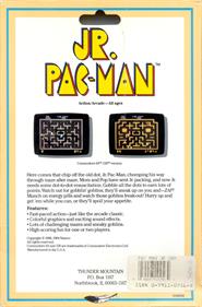 Jr. Pac-Man - Box - Back Image