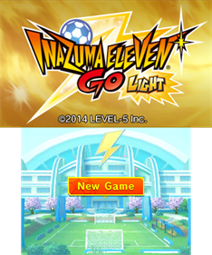 Inazuma Eleven Go: Light - Screenshot - Game Title Image