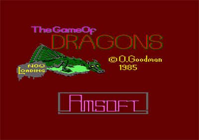 Dragons - Screenshot - Game Title Image