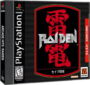 Arcade Hits: Raiden - Box - 3D Image