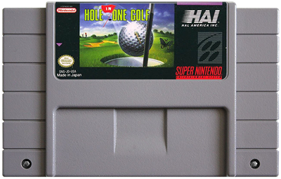 HAL's Hole in One Golf - Fanart - Cart - Front Image