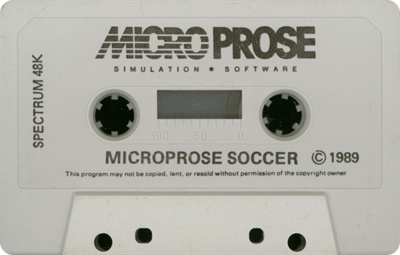 Microprose Soccer - Cart - Front Image