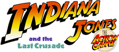 Indiana Jones and the Last Crusade: The Action Game - Clear Logo Image