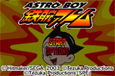 Astro Boy: Omega Factor - Screenshot - Game Title Image