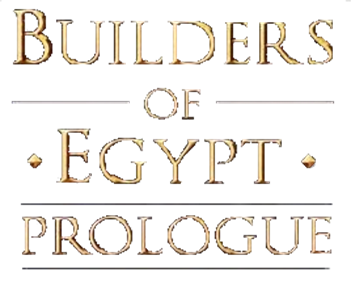 Builders of Egypt: Prologue - Clear Logo Image