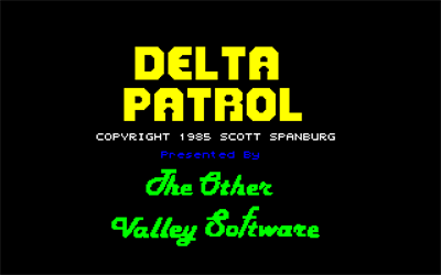 Delta Patrol - Screenshot - Game Title Image