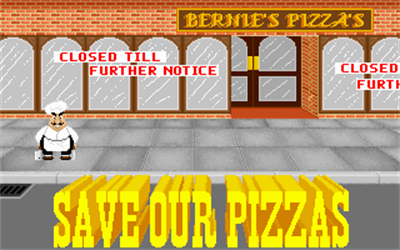 Save Our Pizza's - Screenshot - Game Title Image