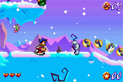 Santa Claus Jr. Advance - Screenshot - Gameplay Image