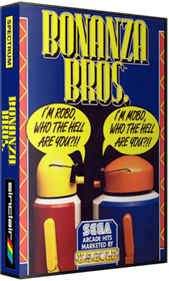 Bonanza Bros. - Box - 3D Image