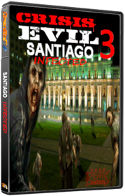 Crisis Evil 3: Santiago Infected - Box - 3D Image