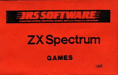 ZX Spectrum Games - Box - Front Image