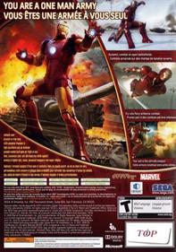 Iron Man 2 - Box - Back Image