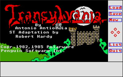 Transylvania - Screenshot - Game Title Image
