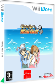 Family Mini Golf - Box - 3D Image