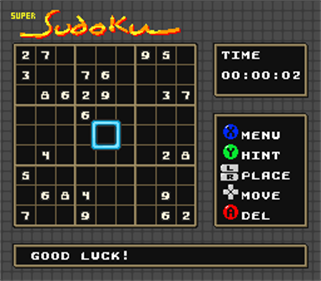 Super Sudoku - Screenshot - Gameplay Image