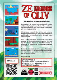 Ze Legende of Oliv - Box - Back Image