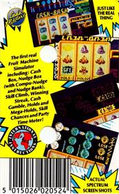 Fruit Machine Simulator - Box - Back Image