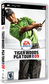 Tiger Woods PGA Tour 09 - Box - 3D Image