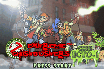 Extreme Ghostbusters: Code Ecto-1 - Screenshot - Game Title Image