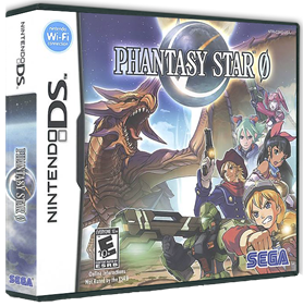 Phantasy Star 0 - Box - 3D Image