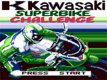 Kawasaki Superbike Challenge - Screenshot - Game Title Image