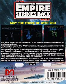 Star Wars: The Empire Strikes Back - Box - Back Image