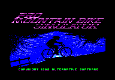 Pro Mountain Bike Simulator - Screenshot - Game Title Image