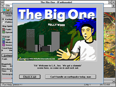 The Big One - Screenshot - Game Title Image