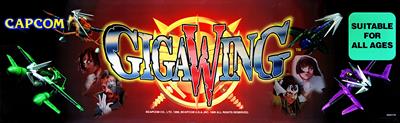 Giga Wing - Arcade - Marquee Image