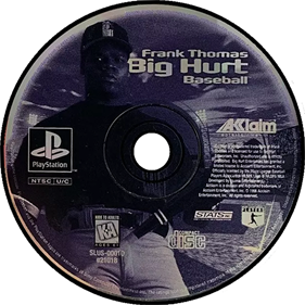 Frank Thomas Big Hurt Baseball - Disc Image