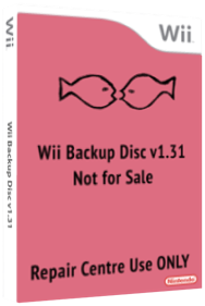 Wii Backup Disc v1.31 - Box - 3D Image