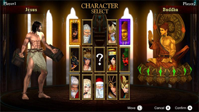 Fight of Gods - Screenshot - Game Select Image