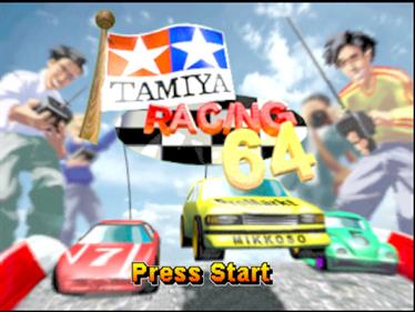 Tamiya Racing 64 - Screenshot - Game Title Image