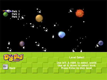 Dig Dug Deeper - Screenshot - Game Select Image